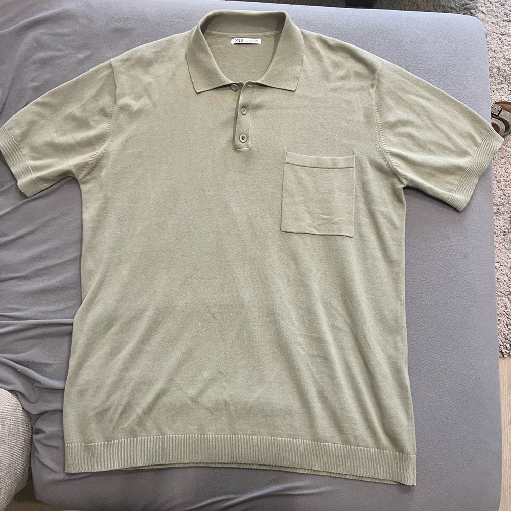 Mens Zara polo shirt